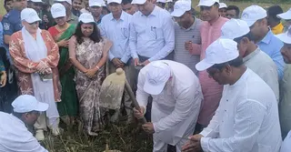 শেরপুরে খাল পুনঃখনন কার্যক্রমের উদ্বোধন